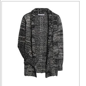 Black/White cardigan